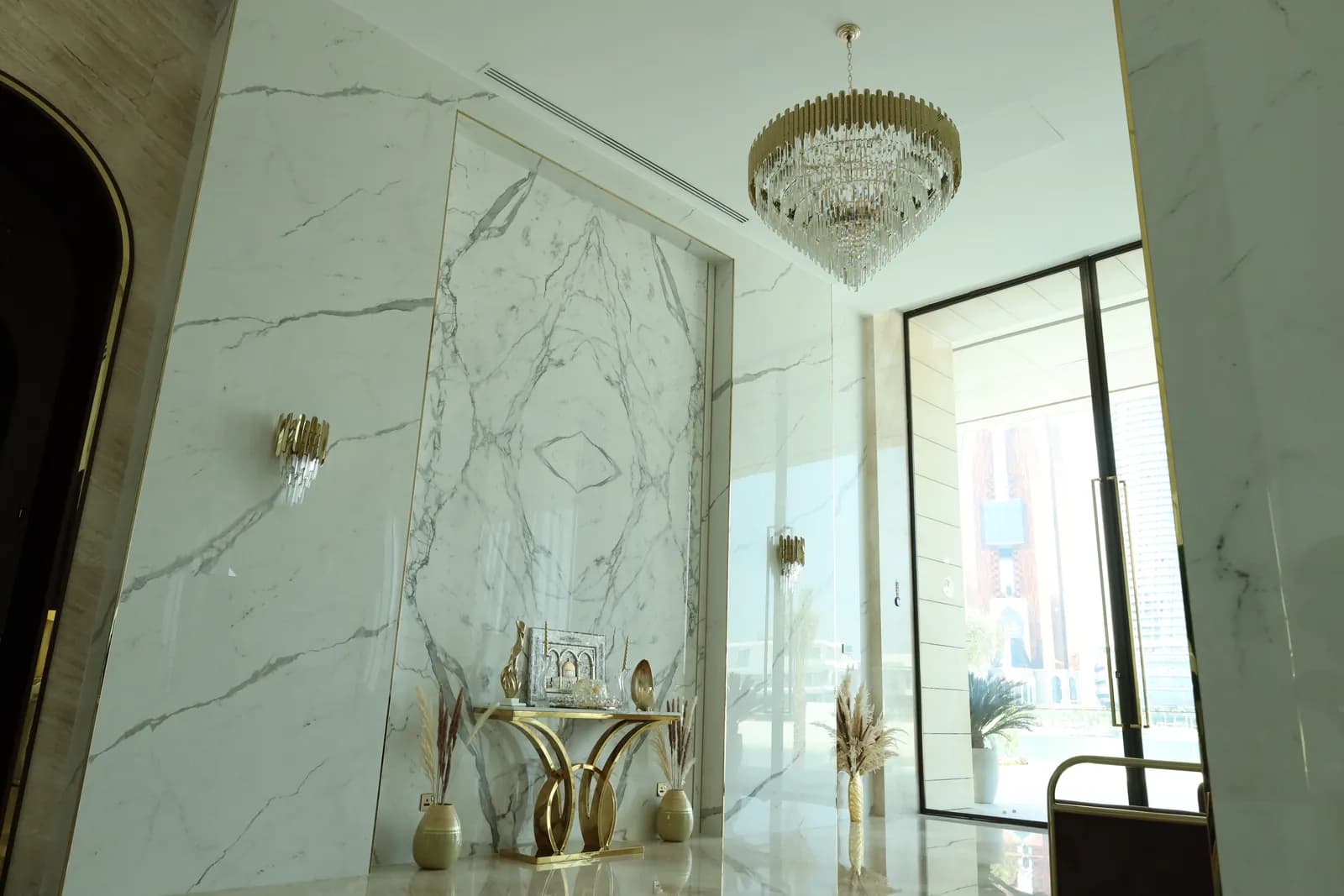 A completed private villa on Nareel Island, Abu Dhabi