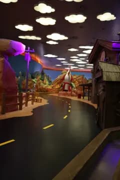 Warner Bros World: resin floors and waterproofing, park empty — foto 16 nga 24