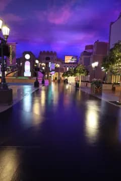 Warner Bros World: resin floors and waterproofing, park empty — foto 24 nga 24